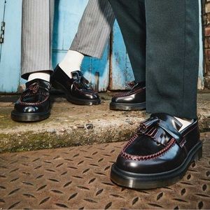Doc Martens Adrian Arcadia Leather Tassle Loafers